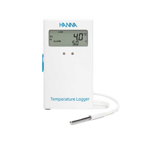 Enregistreur de température avec afficheur, HANNA® - sonde externe