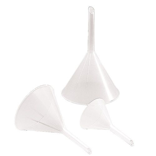 Entonnoir à analyses en polypropylène, tige courte, KARTELL®