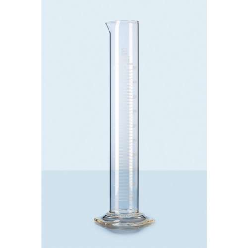 Eprouvette graduée verre à pied hexagonal, DURAN®