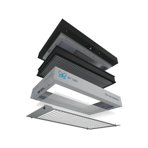 Épurateur d'air autonome plafonnier, HALO 35 Smart, ERLAB®