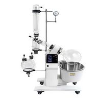Evaporateur rotatif RE200-Pro, DLAB®, avec ensemble de verrerie et bain chauffant