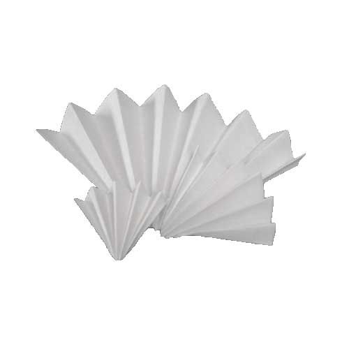 Filtre analytique qualitatif plissé, porosité 2-3 µm, LAB-ONLINE®