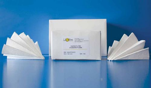 Filtre analytique qualitatif, porosité 8-12 µm, LAB-ONLINE®, filtration moyenne, plissé
