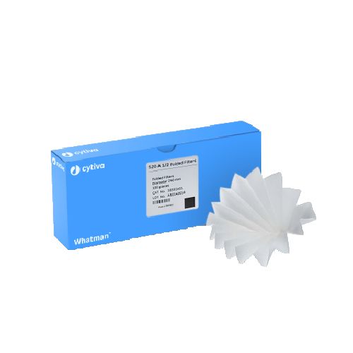 Filtre qualitatif, plissé, grade 520 a 1/2, WHATMAN®, résistant à l'humidité