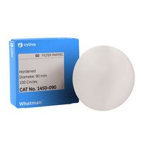 Filtre quantitatif faible teneur en cendre grade 50, rétention 2.7 µm, WHATMAN®, filtration lente, en rame