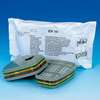 Filtres 6059 pour masque 3M, type ABEK1, vapeurs orga., inorga., gaz acides et ammoniac, 4x2 filtres