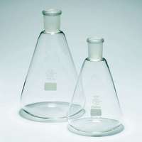 Fiole conique, col rodé, PYREX®