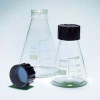 Fiole erlenmeyer conique gradué, avec capuchon SVL, PYREX®