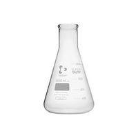 Erlenmeyer gradué 500 ml en verre Pyrex, col étroit, à usage intensif -  Matériel de laboratoire