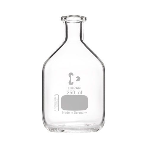 Flacon à col étroit, non rodé, en verre DURAN® DIN 12035