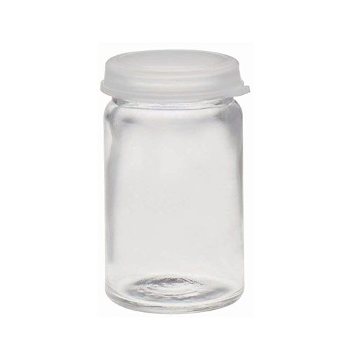 Flacon à scintillation, en verre borosilicaté, avec bouchon