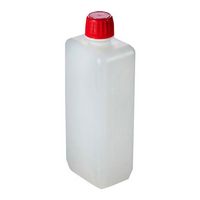 Flacon carré, 500 mL, gradué, PEHD, bouchon inviolable, GOSSELIN®