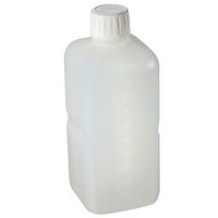 Flacon carré en HDPE graduée, à col étroit, GOSSELIN®, avec bouchon