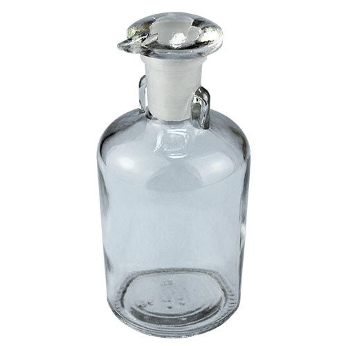 Flacon compte-goutte en verre, modèle TK, avec bouchon plat rodé, ASSISTENT®