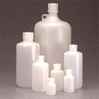 Flacon en PEHD, rond, passport IP2, col étroit, NALGENE®