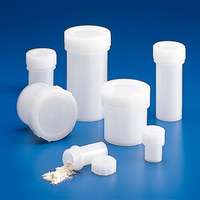 Flacon en polyéthylène haute densité (HDPE), col large, avec bouchon à vis