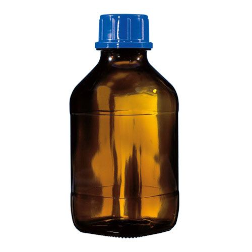 Bouteille à vis de laboratoire 500 ml + bouchon bleu + bague