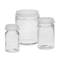 Flacon en verre sodocalcique avec bouchon à pression en PEBD, WHEATON®