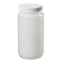 Flacon en PEHD à col large avec bouchon, NALGENE®