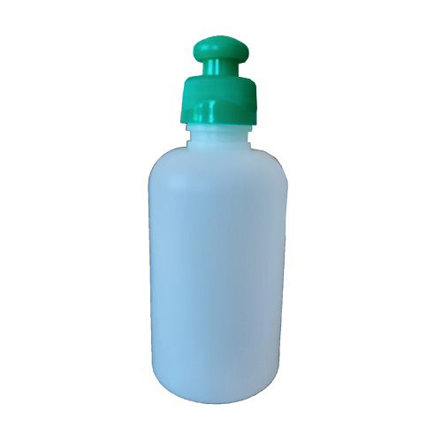 Flacon plastique en PEHD Blanc, 250ml
