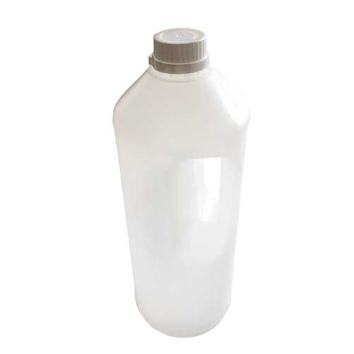 Flacon plastique en polyéthylène (PE) avec bouchon blanc