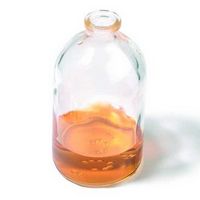 Flacon sérum en verre blanc col bouchon à sertir capacité 50 mL, Ø flacon × Hauteur : 43 mm × 73 mm, sans bouchon, paquet de 36 