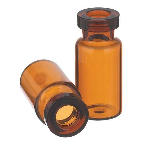 Flacon tubulaire à sérum, WHEATON®, verre borosilicaté ambré