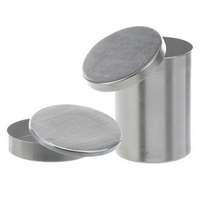 Flacon type bocal avec couvercle, aluminium