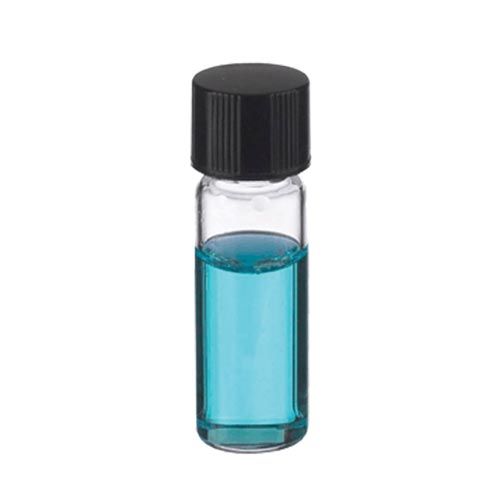 Flacon vial en verre borosilicaté en boîte Lab File®, avec bouchon plein, joint caoutchouc