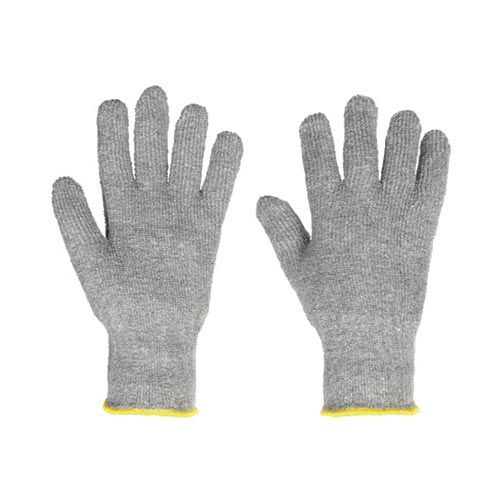 Gant anti chaleur tricoté en bouclette mixte coton/polyester - Materiel  pour Laboratoire