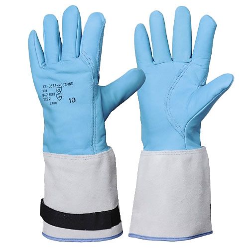 Gant antifroid CRIO, conforme immersion dans l'azote