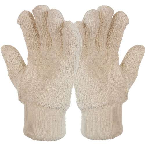 Gant bouclette moyenne 100% coton