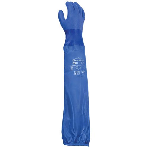 Gant coton, enduction PVC, SHOWA 690