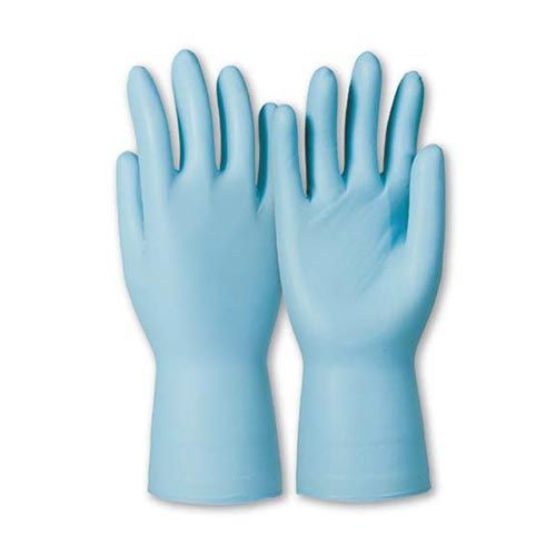 Gant nitrile DERMATRIL 743 bleu non poudré