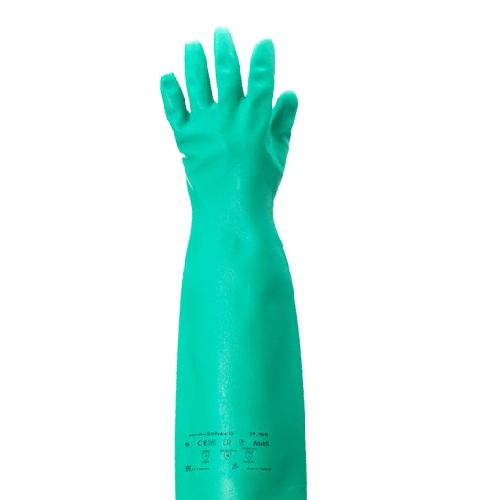 Gants AlphaTec Sol-Vex nitrile, vert, 37-185, ANSELL®