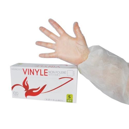 Gants d'examen VINYLE, non poudrés, PREMIUM