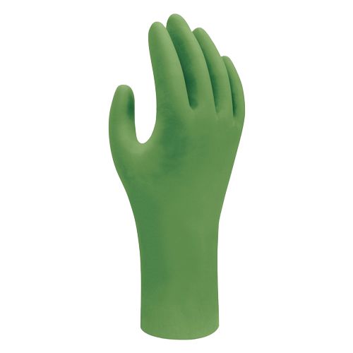 Gants en nitrile à usage unique, biodégradables, 6110PF, non poudrés, LAB-ONLINE®