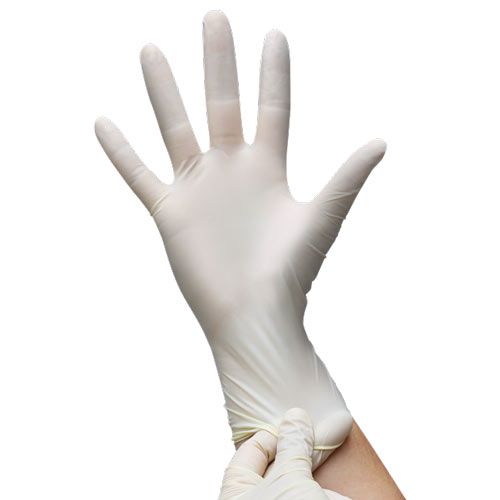Gants LATEX, poudrés, usage unique, boîte de 100