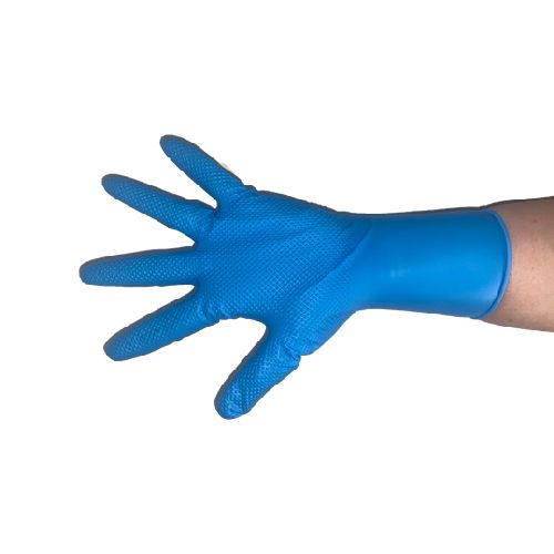 Gants nitrile bleu non poudré XTRA GRIP, MEDIPROTEC®