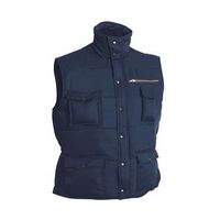 Gilet de travail sans manche Vosges Bleu marine