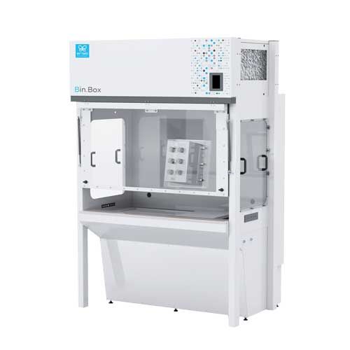 Hotte à binoculaire Bin.Box, classe II, ERLAB-NOROIT®