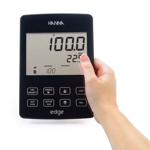 Kit pH-mètre EDGE,HANNA® fomat tablette liv
