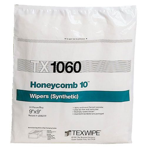 Lingettes honeycomb, en polyester