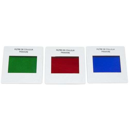Lot de 3 filtres couleurs 86111001