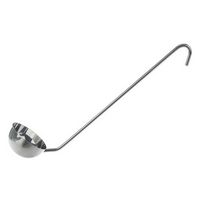 Louche en acier inoxydable, antimagnétique à manche rond, BOCHEM®
