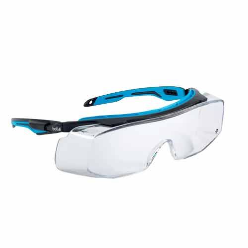 Lunettes / surlunettes de protection modèle TRYON OTG, incolores, BOLLE®