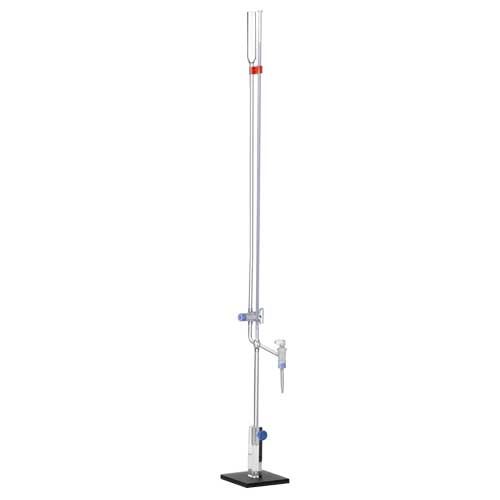 Microburette type Bang classe AS en verre borosilicaté 3.3, robinet latéral en verre av bande photophore, HIRSCHMANN®