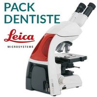 Microscope à contraste de phase pour dentiste, camera intégrée, LEICA®
