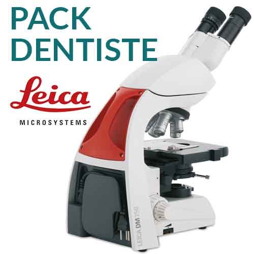 Microscope à contraste de phase LEICA en pack pour pour dentiste