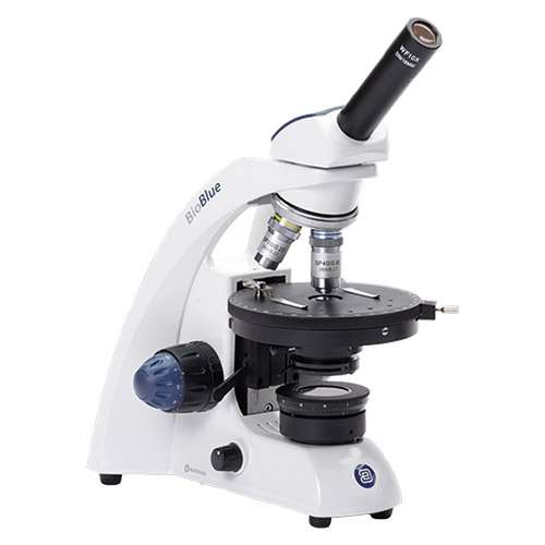 Microscope monoculaire BioBlue polarisant, EUROMEX®